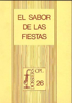 Portada Sabor de las fiestas, El