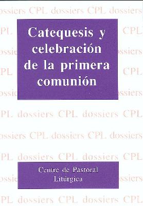 Portada Catequesis y celebración de la primera comunión