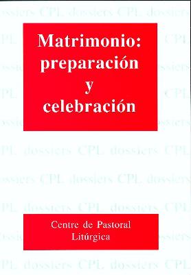 Portada Matrimonio: preparación y celebración