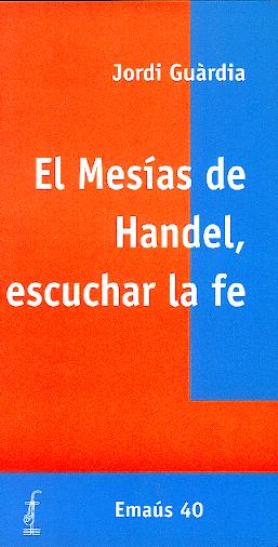 Portada Mesías de Handel, escuchar la fe, El