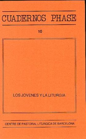 Portada Jóvenes y la liturgia, Los