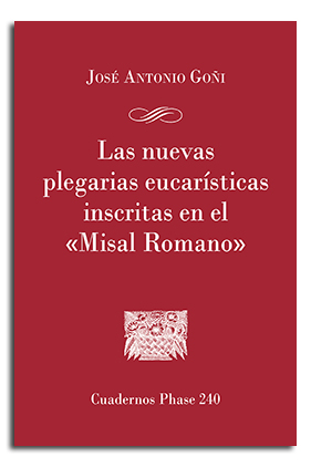 Portada Las nuevas plegarias eucarísticas inscritas en el ‘Misal Romano’