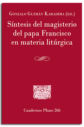 Portada Síntesis del magisterio del Papa Francisco en materia litúrgica