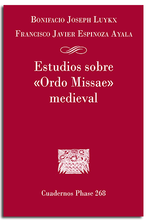 Portada Estudios sobre ‘Ordo Missae’ medieval