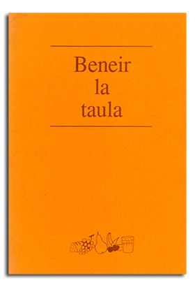 Portada Beneir la taula