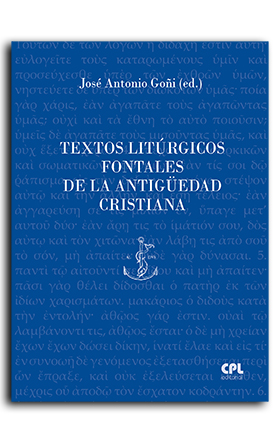 Portada Textos litúrgicos fontales de la antigüedad cristiana