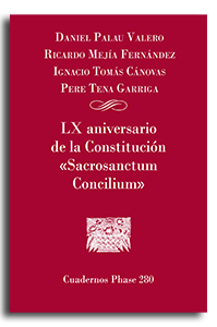 Portada LX Aniversario de la constitución ‘Sacrosanctum Concilium’