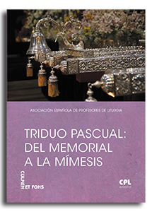 Portada Triduo Pascual: del memorial a la mímesis