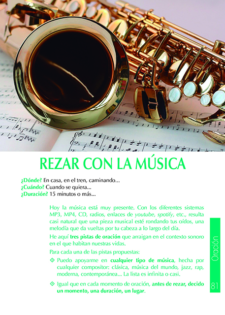 Hoja verde de Misa Dominical: Rezar con la música