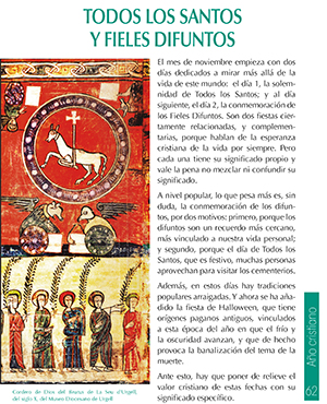 Hoja verde MD: Todos los santos y Fieles difuntos